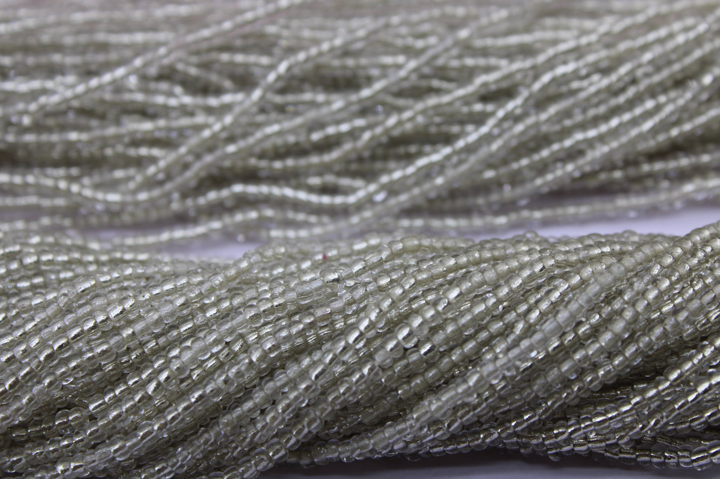 11/0 Preciosa Seed Beads, White Silver-Lined, 1 Hank, Czech Seed Beads, Embroidery Material, Jewelry Supply, 78102