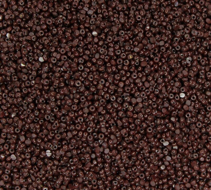 11/0 Charlotte true Cut Beads Opaque Coffee Brown (2 Perfect Facets) 10/20/50/250/500 Grams, Embroidery Material, Jewelry Bead, Premium True Cuts, 13780
