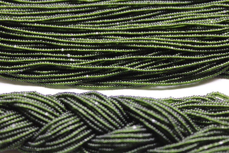 13/0 Charlotte Cut Beads, Tr. Olivine, 1/3/5 Hanks, Preciosa Ornella Beads, Embroidery Beads, Craft Supply, Jewelry Findings, Premium Cuts, 50290.