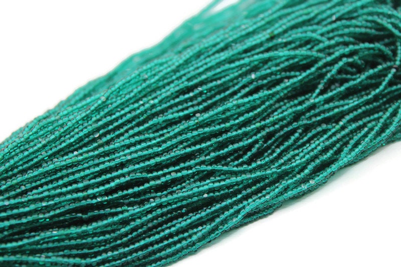 11/0 Charlotte true Cut Beads Sea Green Transparent (2 Perfect Facets) Premium True Cuts, 1/3/5 Hanks, Embroidery Material, Jewelry Supply, 50710