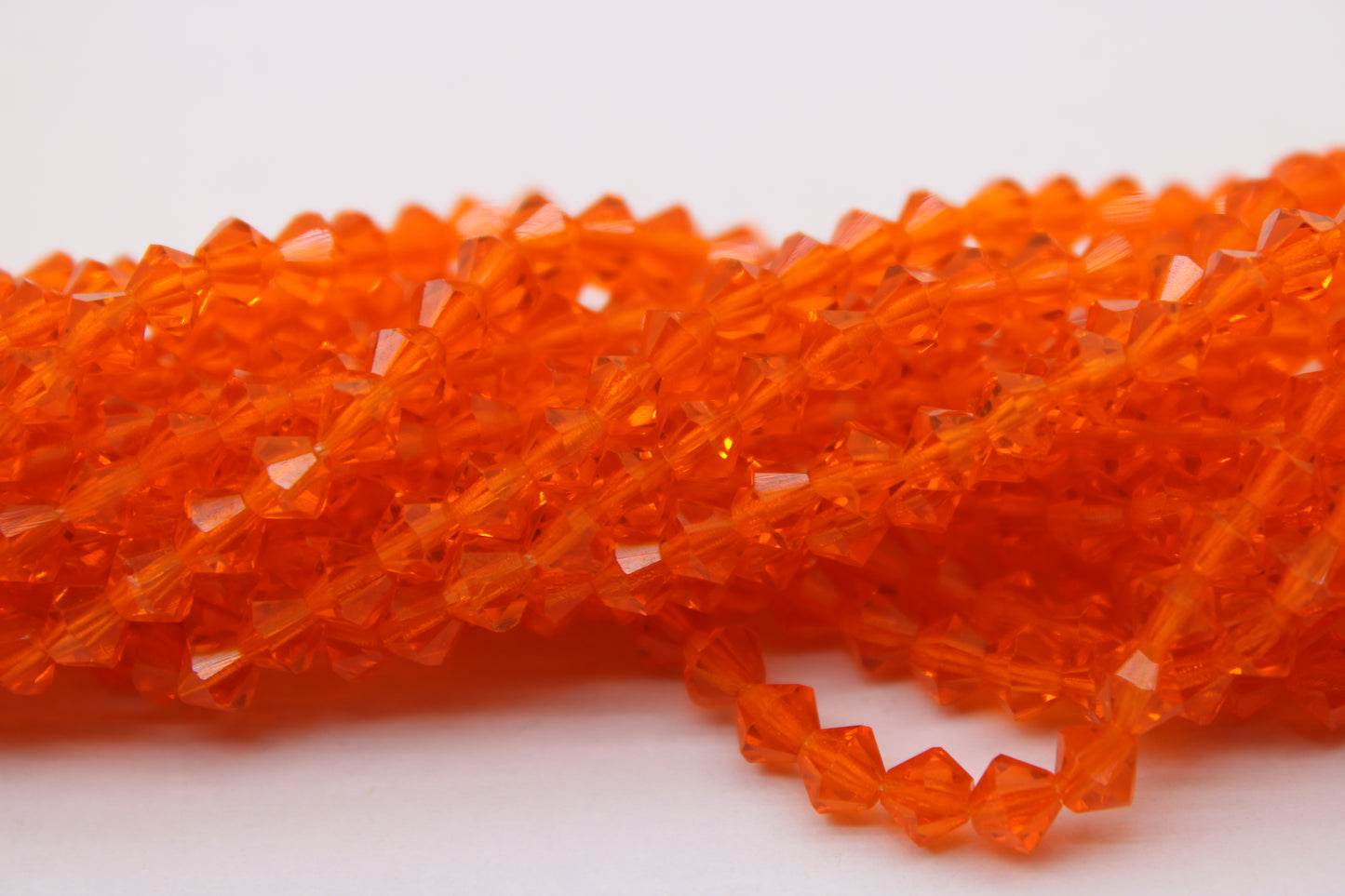 4mm Czech Crystal Bicone Beads, Embroidery Material, Jewelry supply, Hyacinth