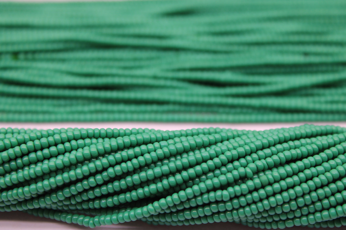 11/0 Preciosa Seed Beads, Solgel Jade Opaque, 1 Hank, Czech Seed Beads, Embroidery Material, Jewelry Supply, 53230