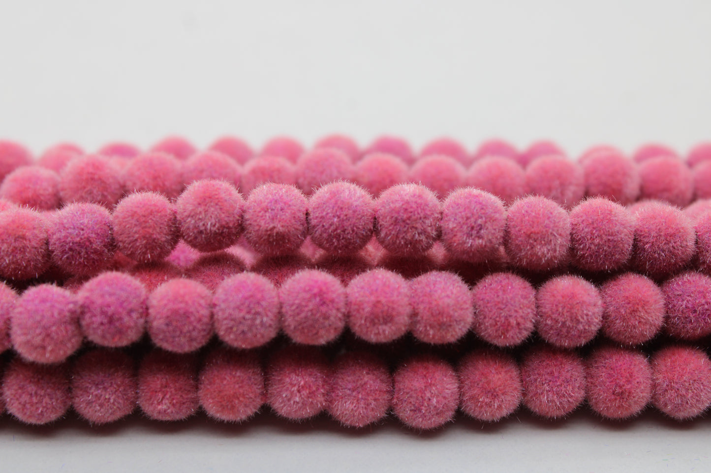 8MM Velvet Beads For DIY Making, Select Your Color, 25 Beads Per Pack, Beads For Crafts, Balls Velvet Beads, Premium Quality.