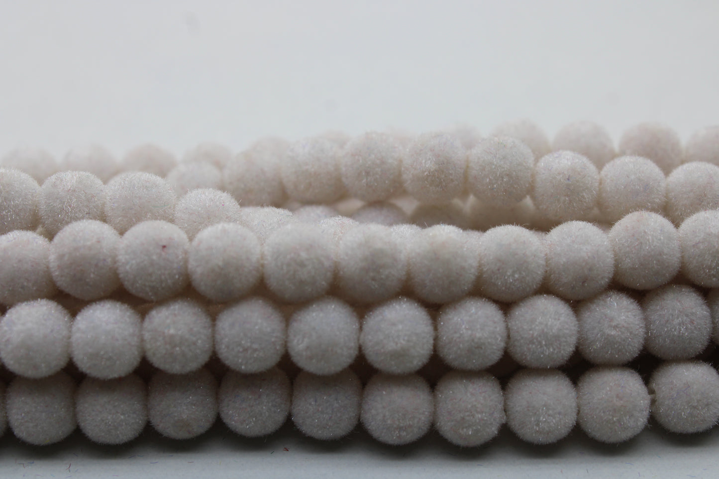 8MM Velvet Beads For DIY Making, Select Your Color, 25 Beads Per Pack, Beads For Crafts, Balls Velvet Beads, Premium Quality.