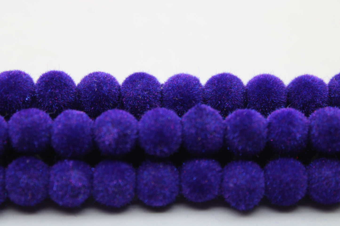 8MM Velvet Beads For DIY Making, Select Your Color, 25 Beads Per Pack, Beads For Crafts, Balls Velvet Beads, Premium Quality.