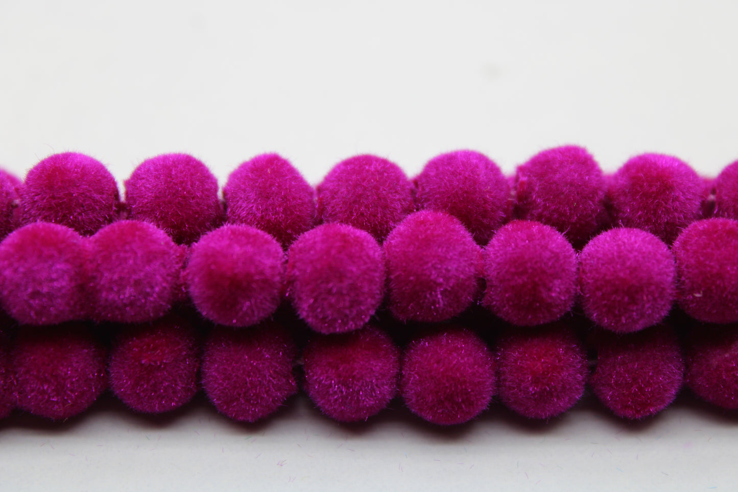 8MM Velvet Beads For DIY Making, Select Your Color, 25 Beads Per Pack, Beads For Crafts, Balls Velvet Beads, Premium Quality.