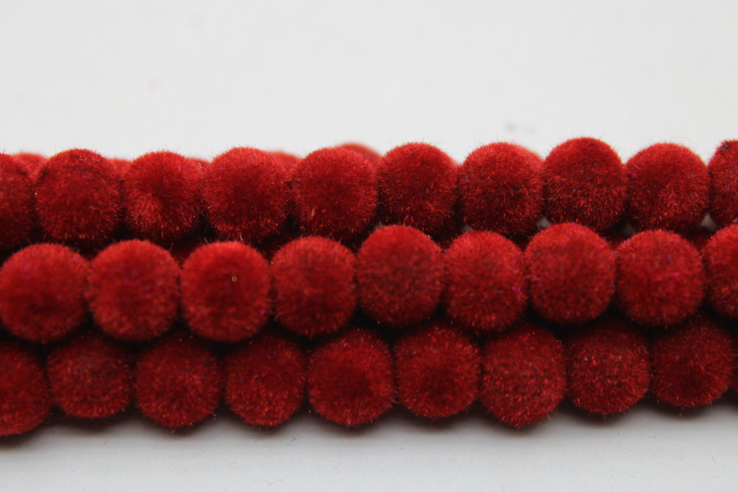 8MM Velvet Beads For DIY Making, Select Your Color, 25 Beads Per Pack, Beads For Crafts, Balls Velvet Beads, Premium Quality.