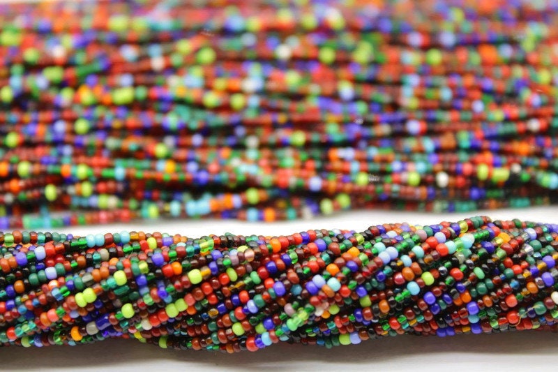 13/0 Charlotte Cut Beads, Mix Color Hank, 1/3/5 Hanks, Preciosa Ornella Beads, Embroidery Beads, Craft Supply, Jewelry Findings.