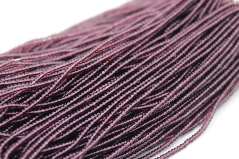 13/0 Charlotte Cut Beads, Tr. Purple, 1/3/5 Hanks, Preciosa Ornella Beads, Embroidery Beads, Craft Supply, Jewelry Findings, 20060.