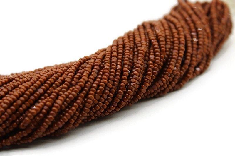 11/0 Charlotte true Cut Beads Wenge Brown (2 Perfect Facets) 10/20/50/250/500 Grams, Embroidery Material, Jewelry Supply, Premium True Cuts, 13600